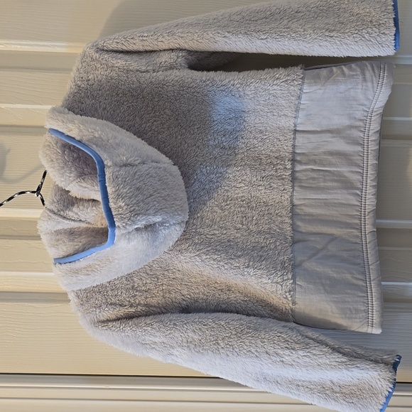 XERSION BRAND GIRLS BLUE HOODED ZIPPERED JACKET SIZE SMALL 7/8 - Picture 10 of 11